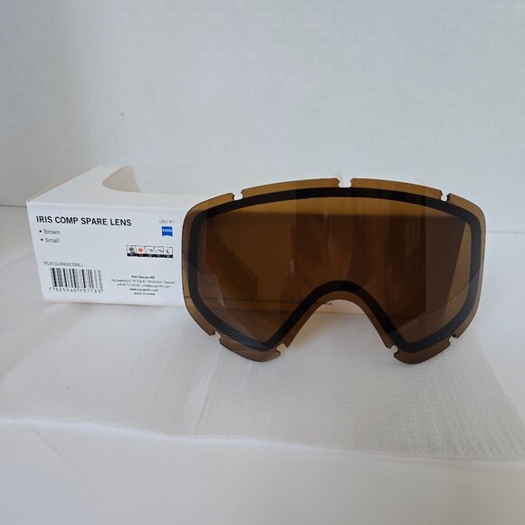 Small POC Iris Comp Spare Goggle replacement by Zeiss, Brown, PC413249040SML1 - Picture 1 of 4
